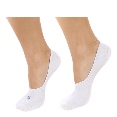 Scarlett 2-pack Invisible Sock Lady White