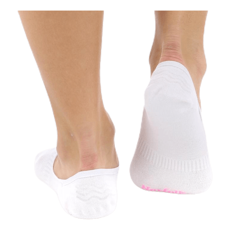 Scarlett 2-pack Invisible Sock Lady White