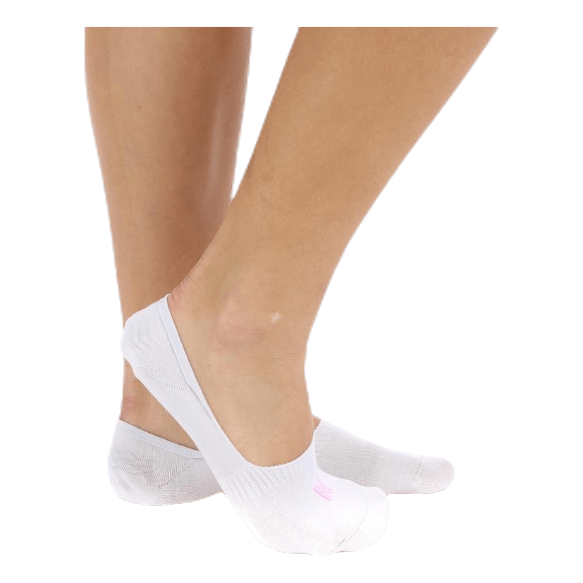 Scarlett 2-pack Invisible Sock Lady White