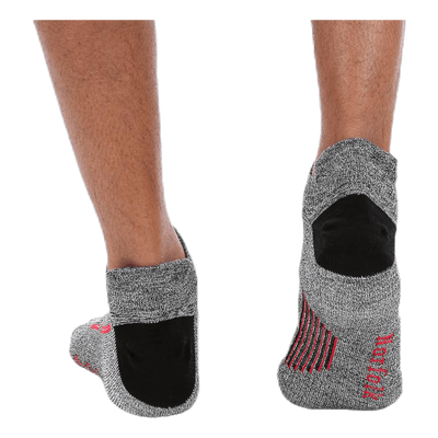 Jeff Mid-cut Merinowool Running Sock Grey