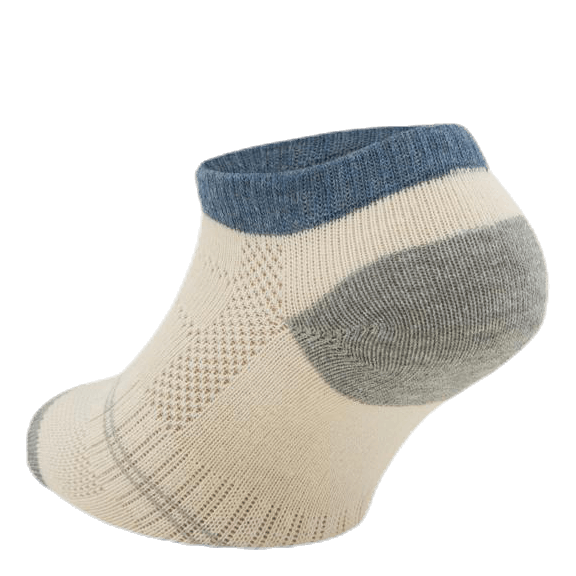 3-Pack Kids Basic Socks - Yogi Blue/Grey