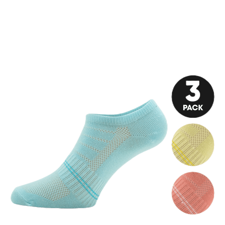 3-Pack Basic Socks - Yogi Pink