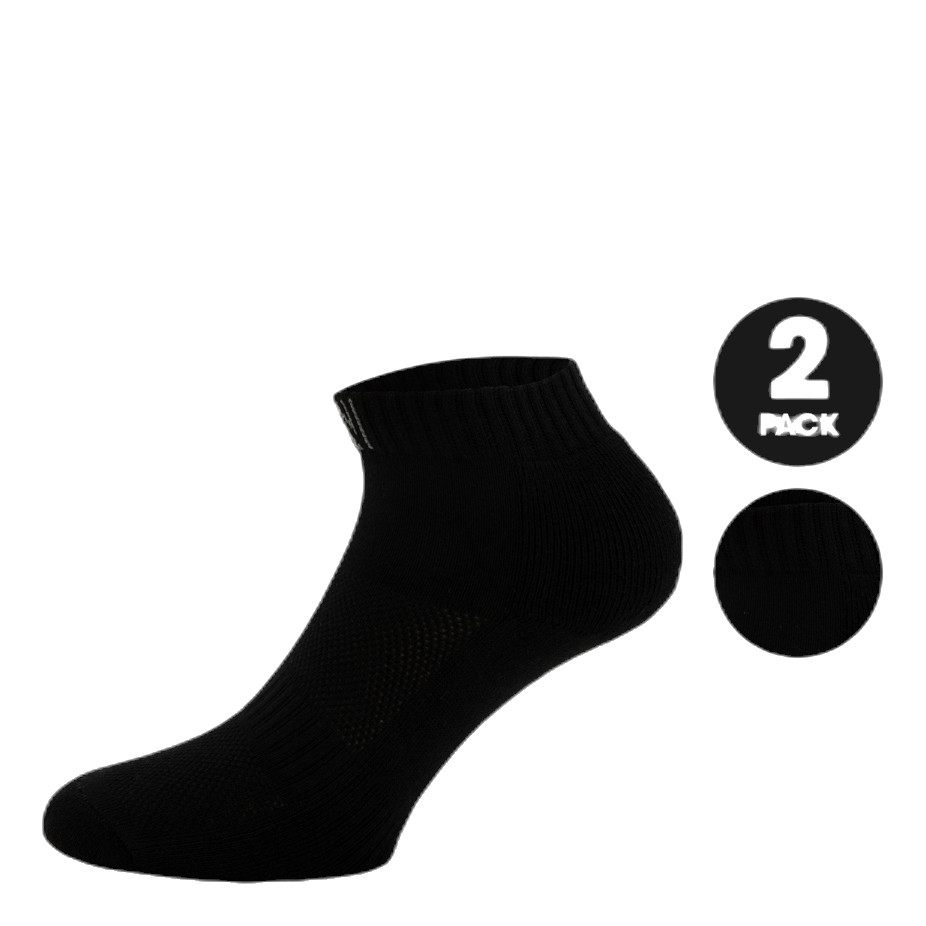 2-Pack Sports Socks - Theodore Black