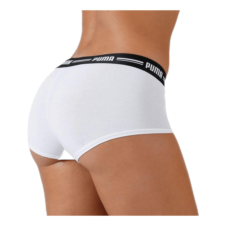 Iconic Mini Short 2p White