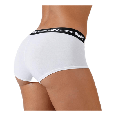 Iconic Mini Short 2p White