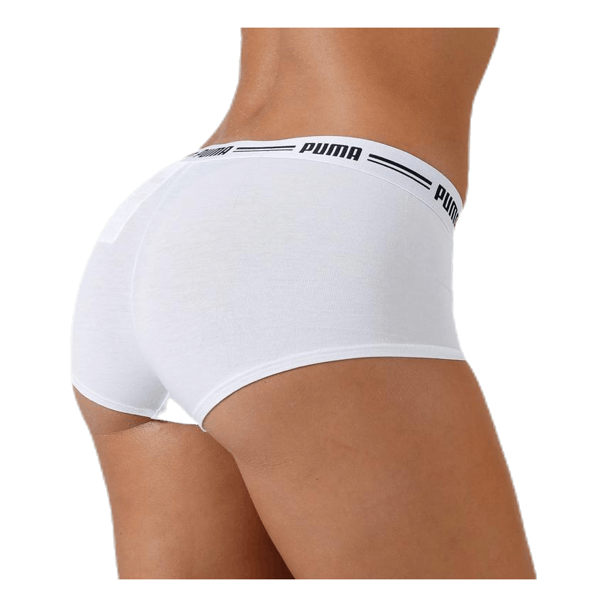 Iconic Mini Short 2p White