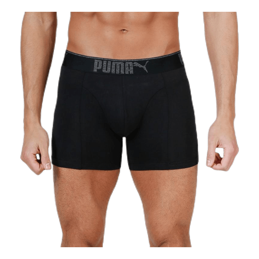 Lifestyle Sueded Cotton Boxer 3p Black