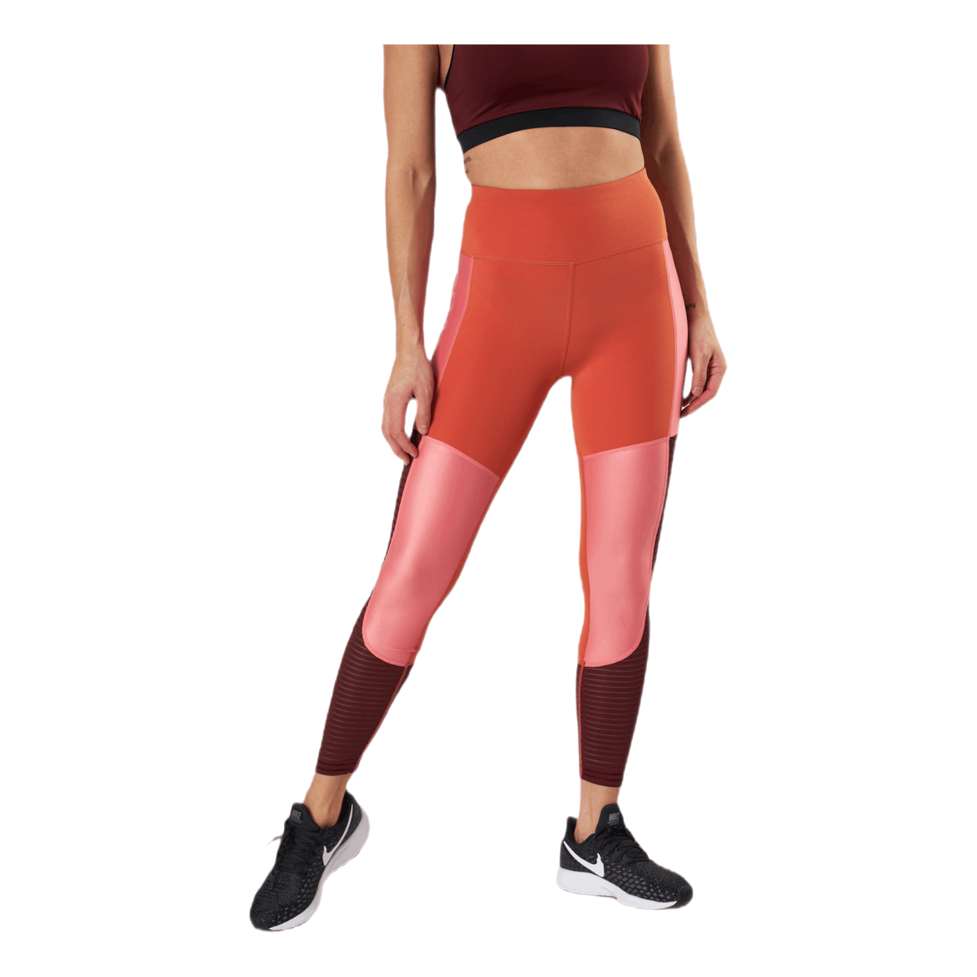 ADV Charge Shiny Tights Orange