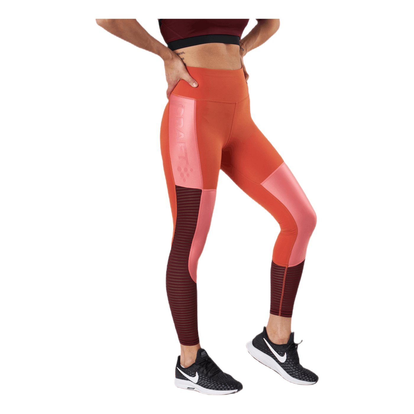 ADV Charge Shiny Tights Orange