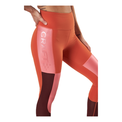 ADV Charge Shiny Tights Orange