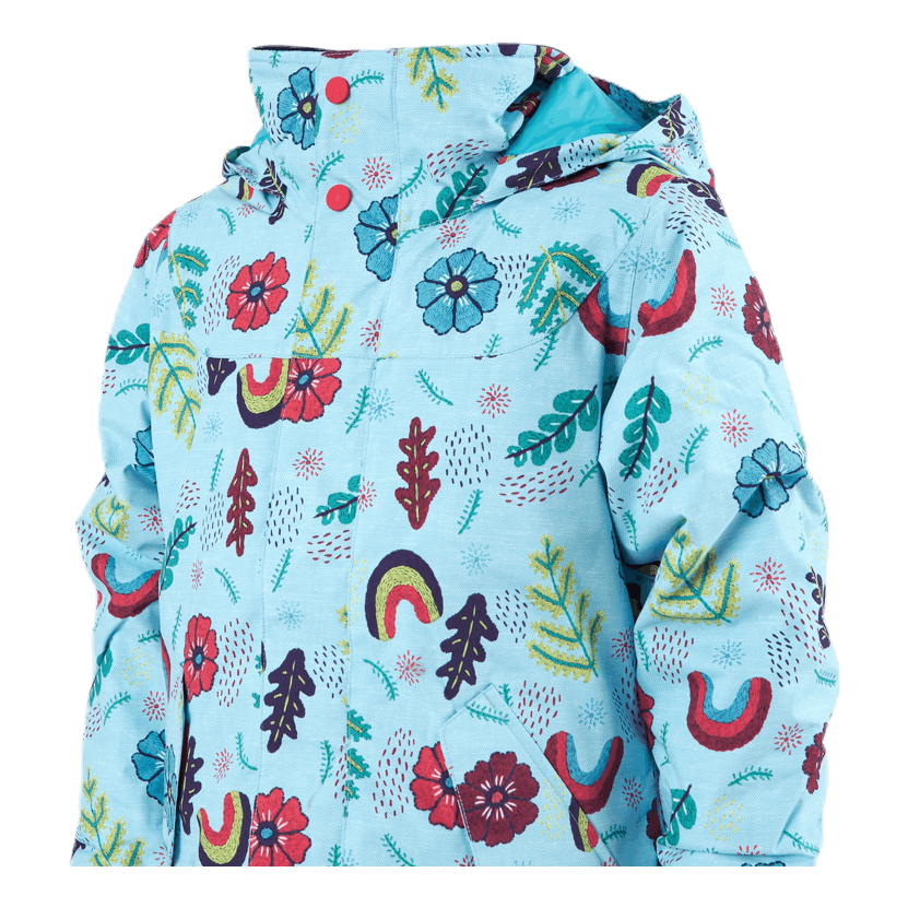 Girls Elodie Jacket Blue/Patterned