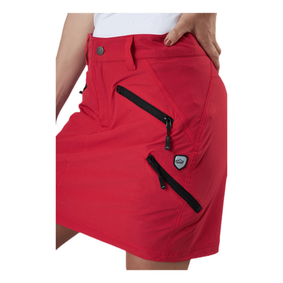 Flexi Skort Skirt Molten red