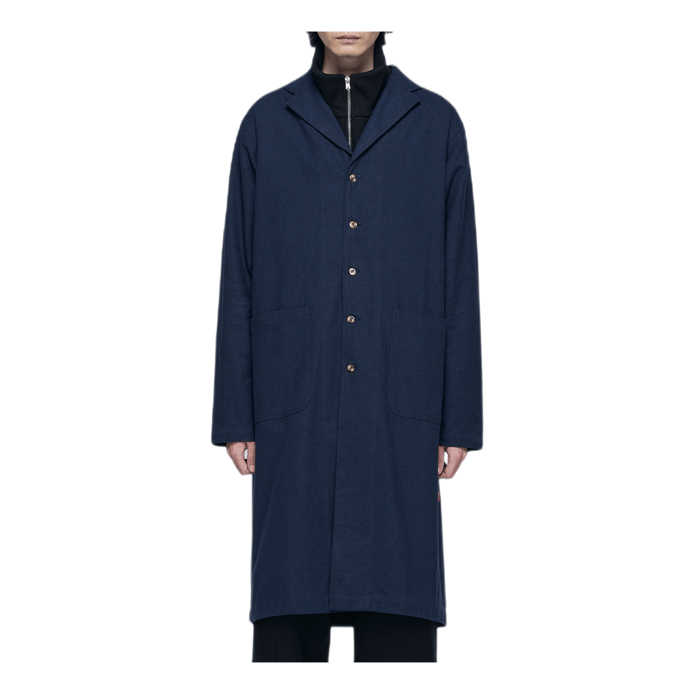 Cotton Coat Blue