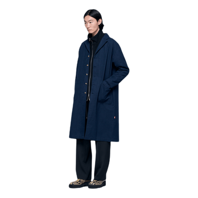 Cotton Coat Blue