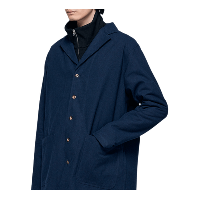 Cotton Coat Blue