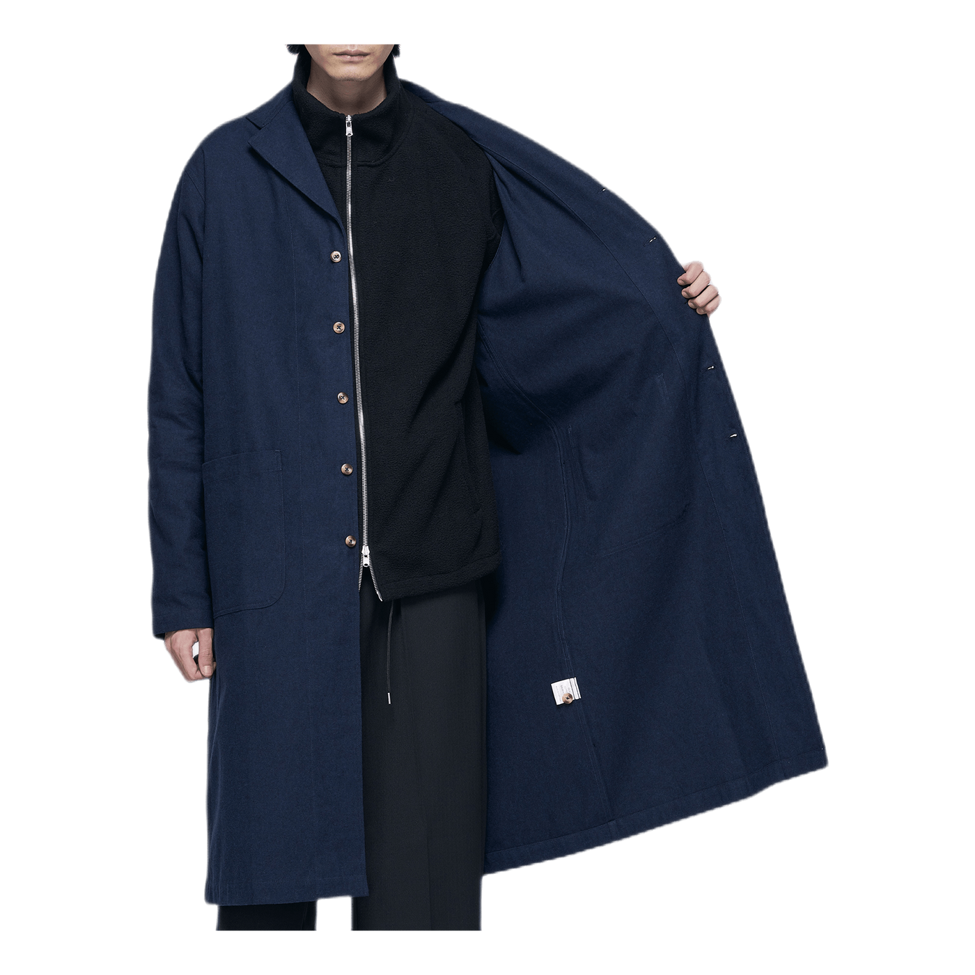 Cotton Coat Blue