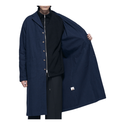 Cotton Coat Blue