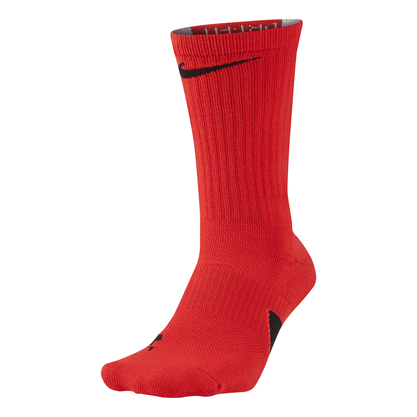 Elite Crew Basketball Socks UNIVERSITY RED/BLACK/BLACK