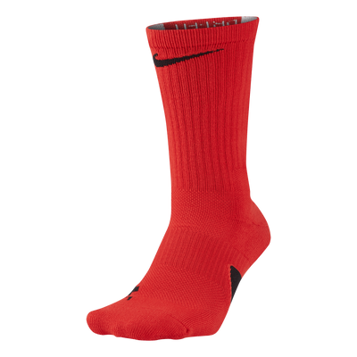 Elite Crew Basketball Socks UNIVERSITY RED/BLACK/BLACK