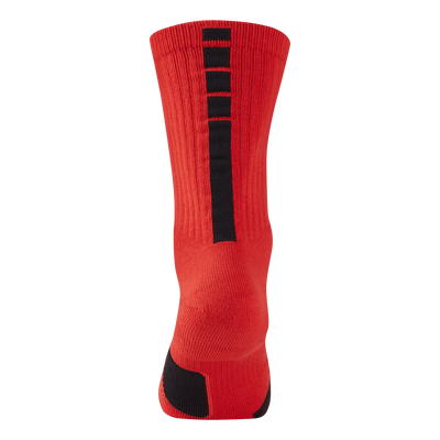 Elite Crew Basketball Socks UNIVERSITY RED/BLACK/BLACK