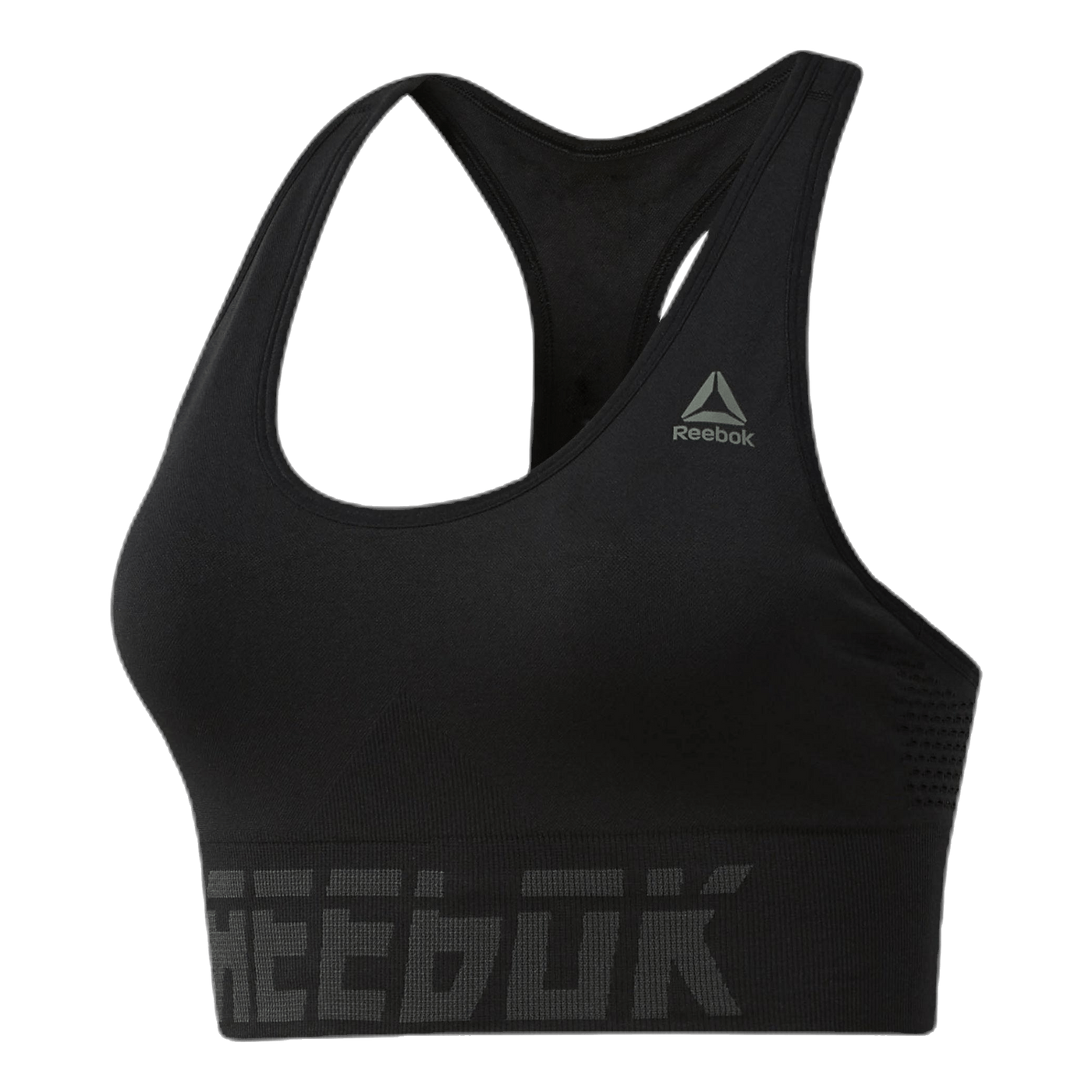 Reebok WOR Meet You There Seamless Padded Bra Black Brandosa