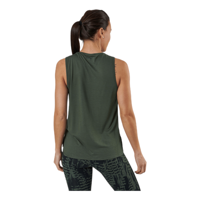 Drapy Muscle Tank Green