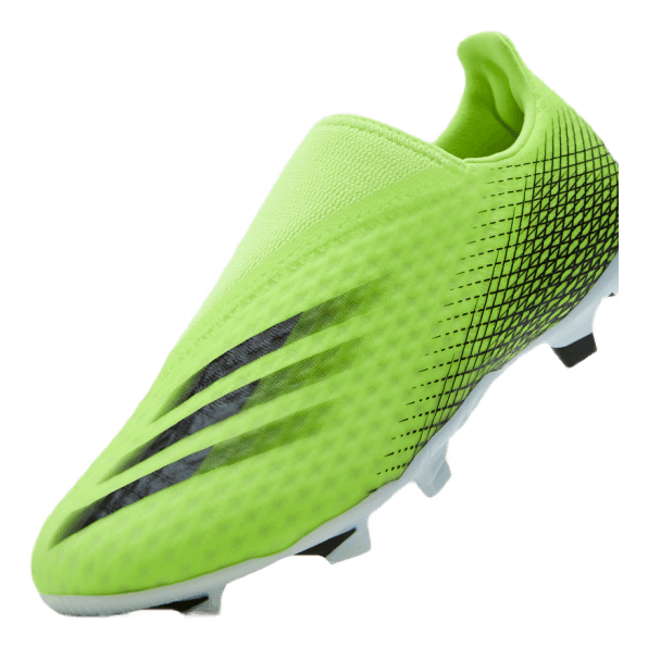 adidas x ghosted green laceless