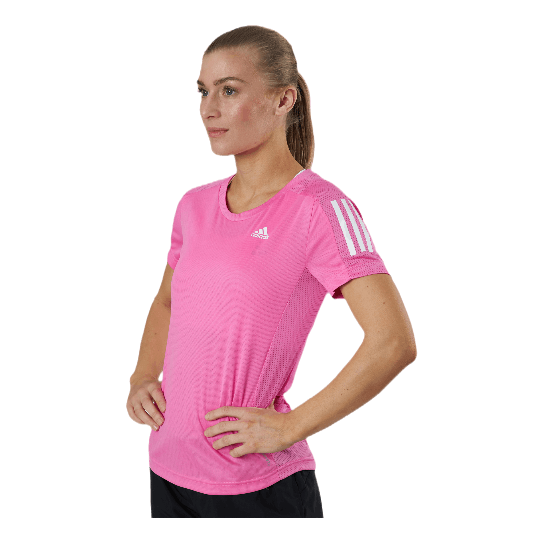 adidas Adidas Own The Run Tee Women Screaming Pink – Brandosa.com