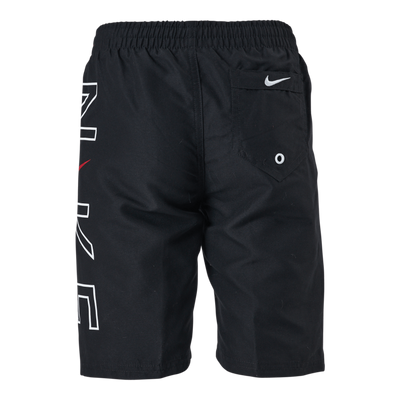 Junior 8" Volley Shorts Black