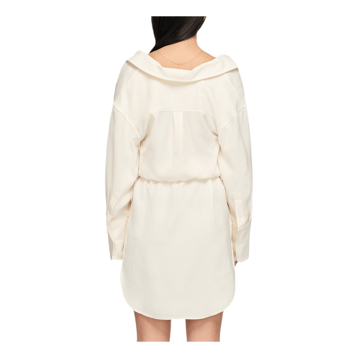 Alexander Wang Falling Shoulder Shirt Dress W White – Brandosa.com