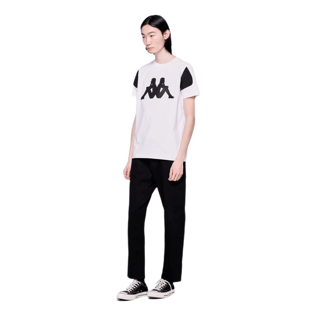 Kappa Kontroll Kontroll Tee White