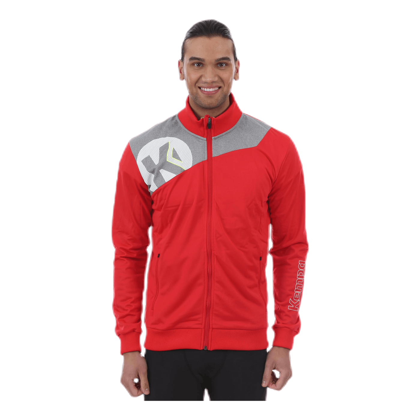 Core 2.0 Poly Jacket Grey/Red