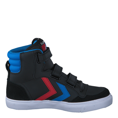 Stadil Jr Leather High Black/Blue/Red/Gum