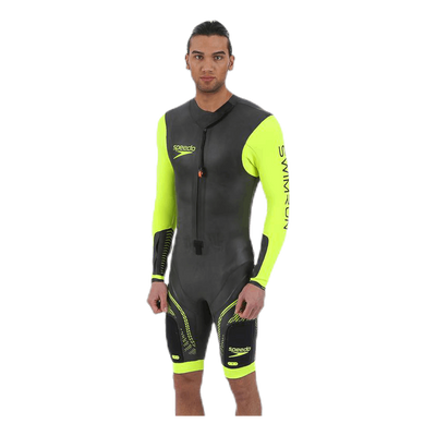 Fastskin Swimrun Male Suit Black/Yellow
