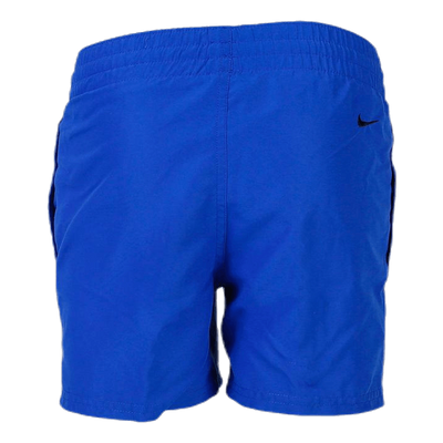 4" Volley Short Logo Solid Youth Blue
