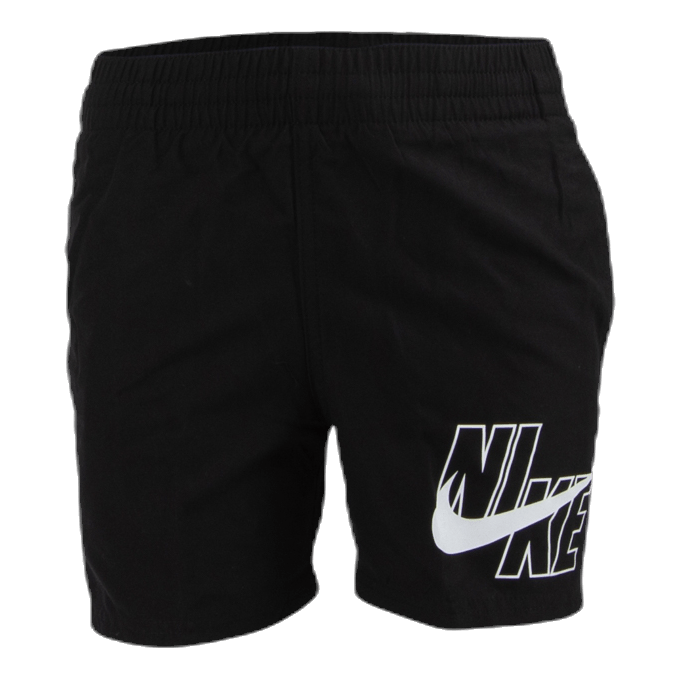 4" Volly Short Junior Black