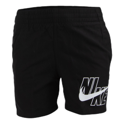 4" Volly Short Junior Black