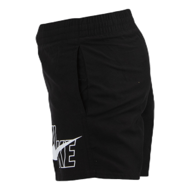 4" Volly Short Junior Black