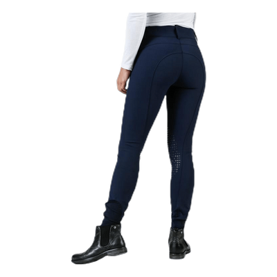 Elina Riding Pants Knee Silicon Blue