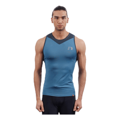 Iconic Vent Stretch Top M Blue
