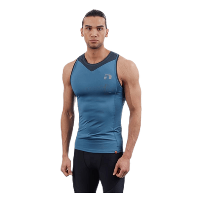 Iconic Vent Stretch Top M Blue