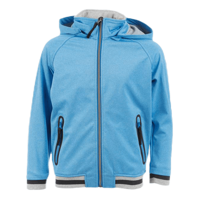 Cloudy Softshell Bomber Blue