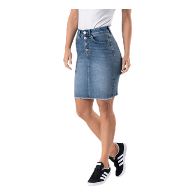 Blush Hw Button Lt.B Bb Skirt Blue