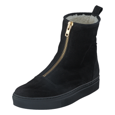 Ancle Boot Black Suede