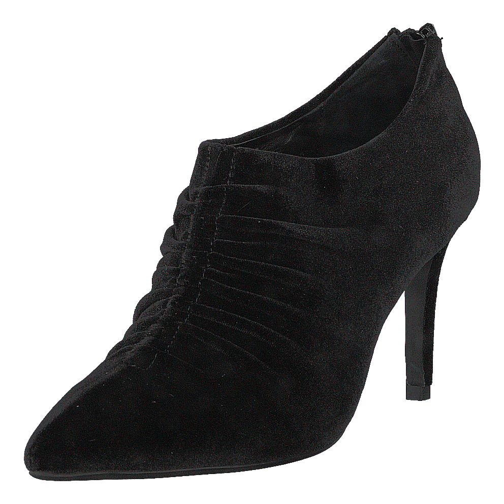 Shoe Stiletto Velvet Black