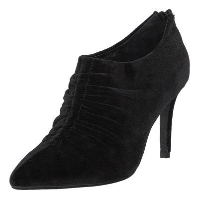 Shoe Stiletto Velvet Black