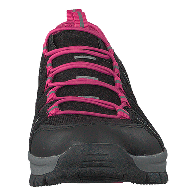 435-3111 Comfort Sock Black/fuxia