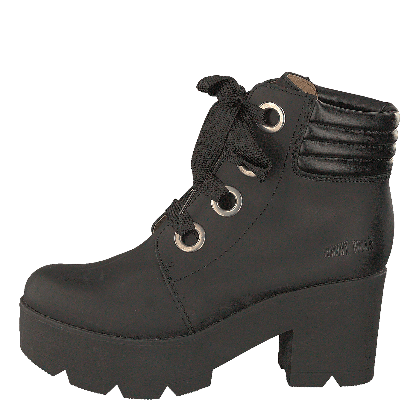 Mid Lace Boot Black/silver