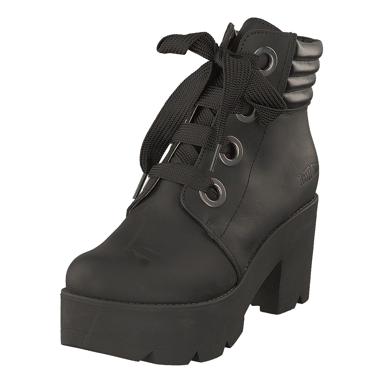 Mid Lace Boot Black/silver