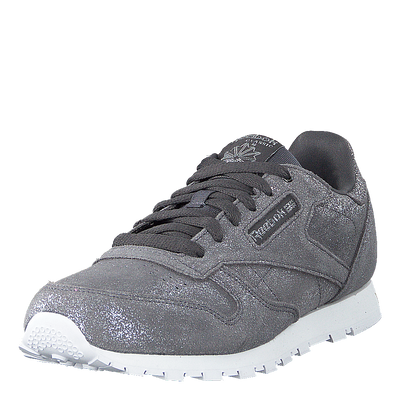 Classic Leather Pewter/ash Grey/white